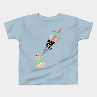 Boba Baby (Mint Variant) Kids T-Shirt